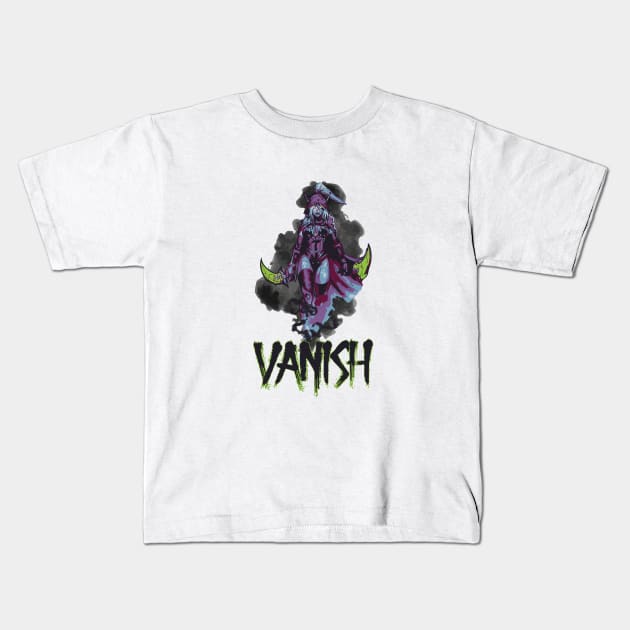 Vanish Kids T-Shirt by IamValkyrie